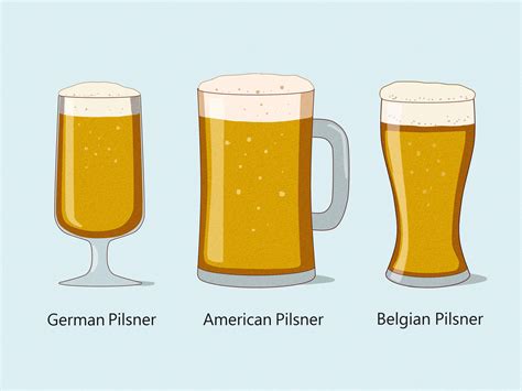 pilsner  lager  main differences