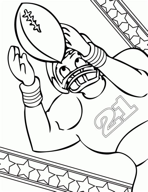 fun sports coloring page coloring home