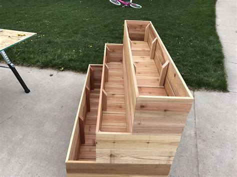 How To Build A Tiered Garden Planter Box