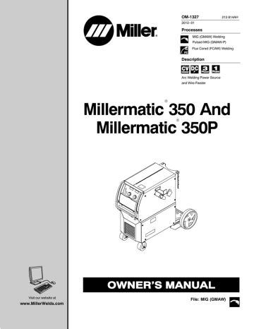 miller millermatic  owners manual manualzz