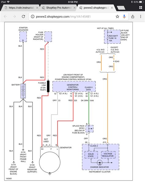 crank sensor wiring diagram alternator