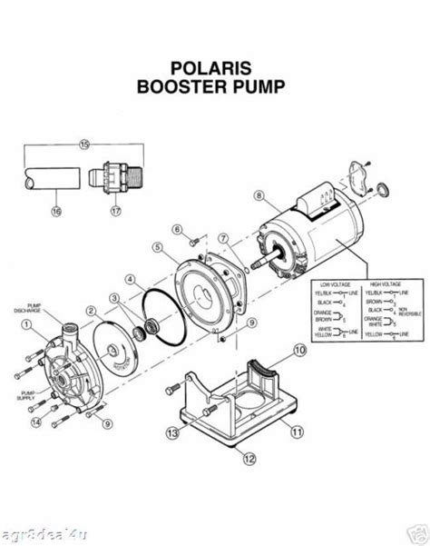 polaris pb  booster pump motor shaft seal pool cleaner part ps p  sale  ebay