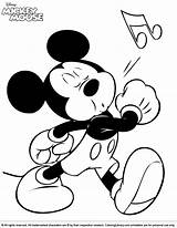 Mickey Coloring Mouse Pages Whistling Disney Whistle Color Kids Clubhouse 45b4 Book Printable Minnie Colouring Happily Imagenes Do Library Print sketch template