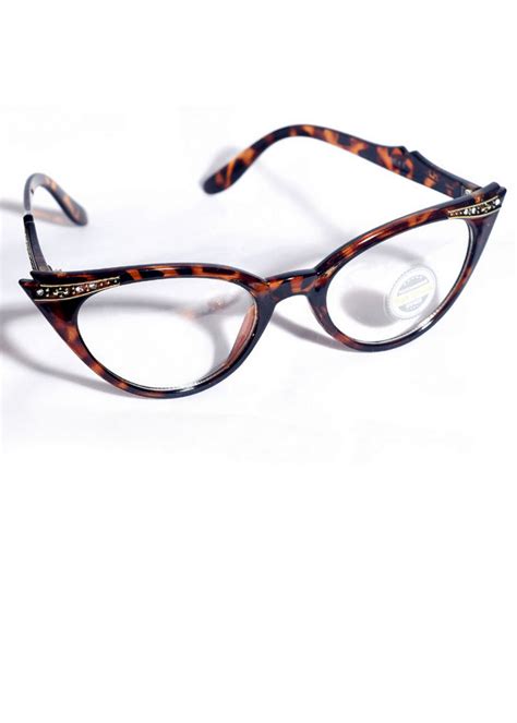 retro style 50 s cat eye glasses candy apple costumes