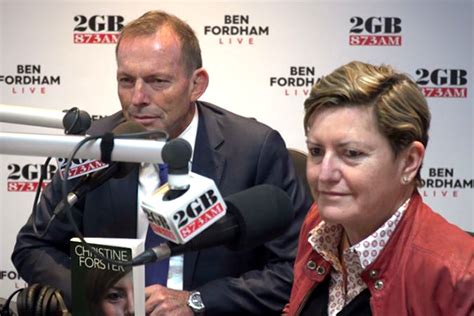 watch tony abbott and christine forster open up on their relationship