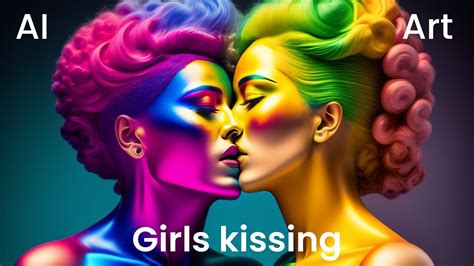 Girls Kissing Ai Art Lookbook Youtube