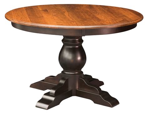 albany dining table amish solid wood tables kvadro furniture