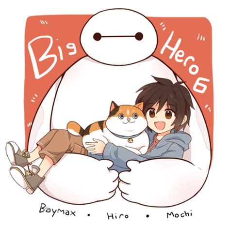 Big Hero 6 Images Baymax Hiro And Mochi Wallpaper And
