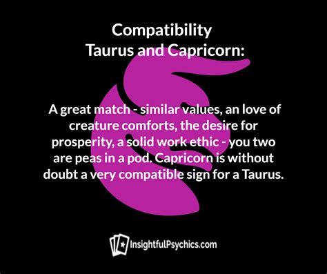 Capricorn And Taurus Compatibility Earth Earth Taurus