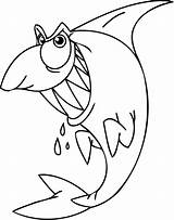 Coloring Pages Jaws Shark Printable Getdrawings sketch template