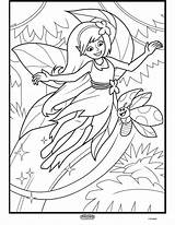 Crayola Forest Enchanted Incantata Foresta Colouring Colorier sketch template