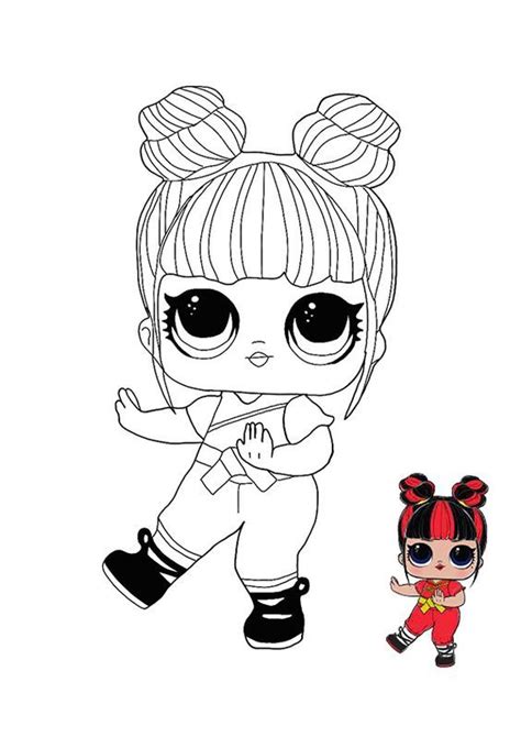 halloween lol doll coloring pages   goodimgco