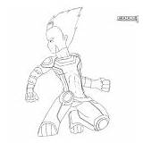 Coloring Pages Odd Lyoko Code Related Posts sketch template