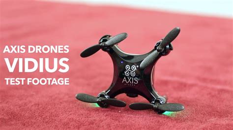 worlds smallest camera drone aerix vidius drone test flight footage youtube