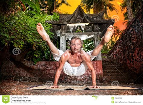 yoga titibhasana firefly pose stock image image  hatha harmony