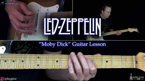 moby dick guitar lesson led zeppelin youtube