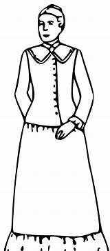 Clipart Pioneer Woman Cliparts People Clip Library Webstockreview sketch template
