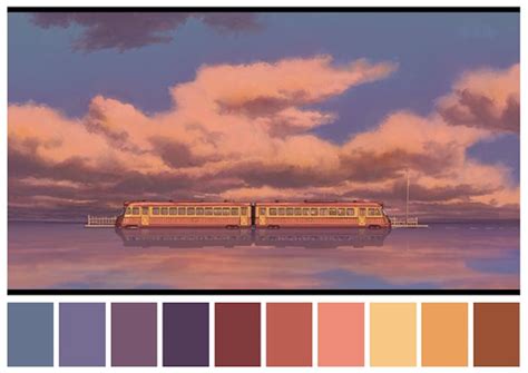 visually satisfying project shares  color palettes  iconic film