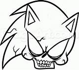 Skull Cool Drawings Drawing Sonic Easy Skulls Line Draw Cliparts Clipart Pop Culture Chickadee Library Coloring Clipartmag Step Getdrawings Sonics sketch template