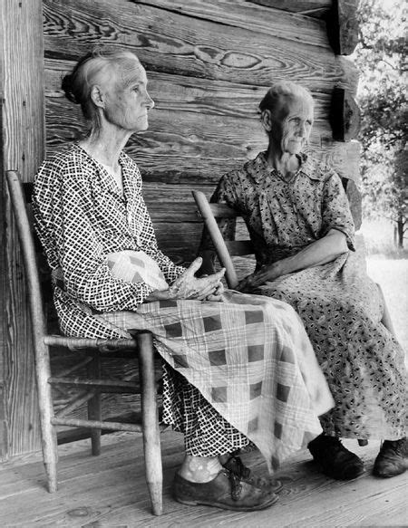 Old White Two Old Women 1937 Margaret Bourke White American 1904 1971