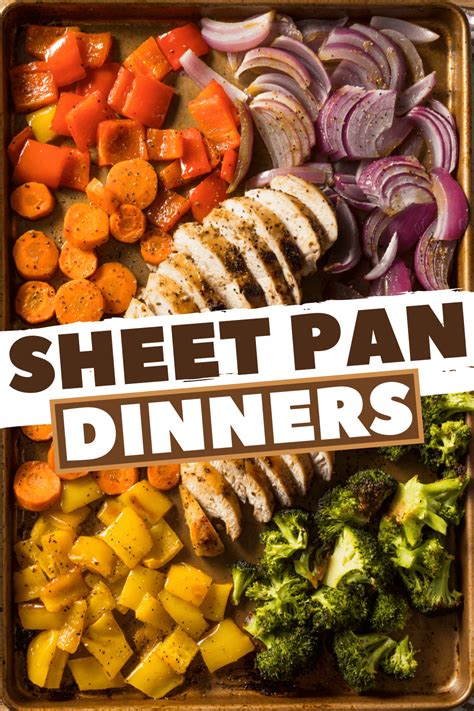 sheet pan dinners   tonight insanely good