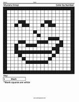 Emoji Multiplication Addition Color Number Division Coloring Subtraction Square Emojis Squared Coloringsquared Troll sketch template