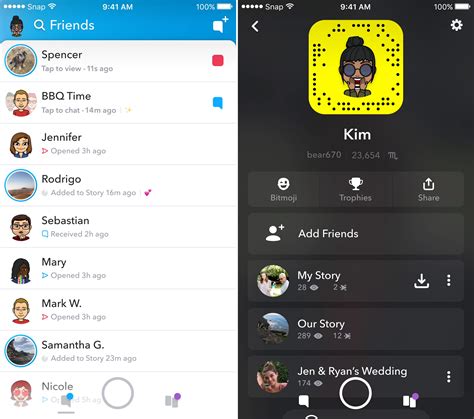 snapchat redesign    discover feed  friend page work