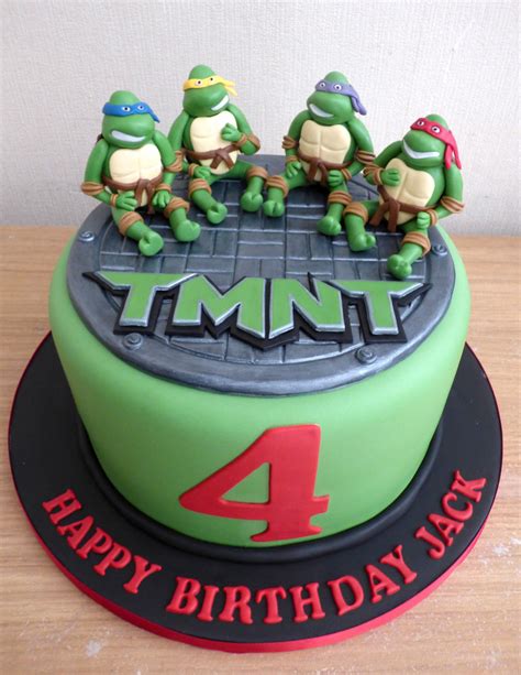 ideas  ninja turtle birthday cake home family style