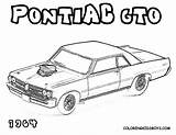 Coloring Pages Muscle Car Cars Hot Gto Classic American Rod Old Pontiac Drawing Printable Hotrod Print Colouring Sheets Cool Boys sketch template