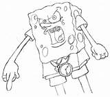 Gangster Squarepants Scatta Sponge Esponja Character Eggleton Nickelodeon Television Hiclipart Wallpaper sketch template