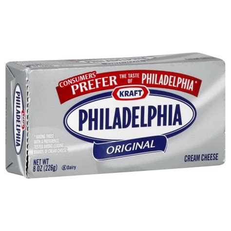 kraft philadelphia cream cheese brick original