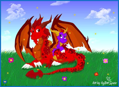 ignitus and spyro by ag3nt sparx on deviantart