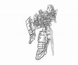 Transformers Cybertron Grimlock Fall Coloring Pages Rex Another sketch template