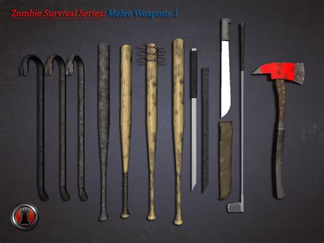 zombie survival series melee weapons  unity forum