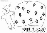 Pillow Coloring 4kb 705px 1000 sketch template