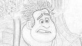 Ralph Breaks Internet Coloring Pages Filminspector Downloadable Wreck Reilly Features John sketch template