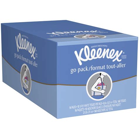 kleenex  pack pocket pack facial tissues  ct walmartcom