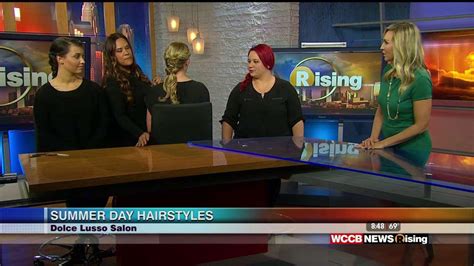 cool hairstyles  summer  dolce lusso wccb charlottes cw