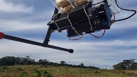 dronex  primeirissimo voo drone  cotesia   tubetes autonomia de aproximadamente
