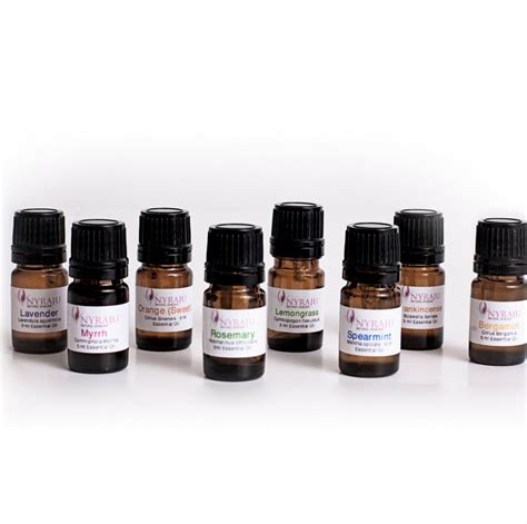 essential oil sample kit nyraju skin care