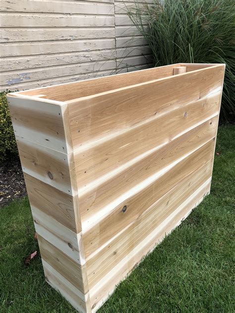 Planter Patio Planter Wood Planter Garden Planter Etsy In 2021 Wood