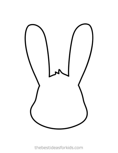 create  cute bunny rabbit pattern template  ease