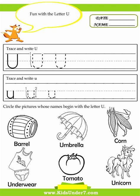 preschool letter  tracing worksheets preschool letters kids
