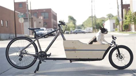 lift turns  ordinary bicycle   front loading cargo bike