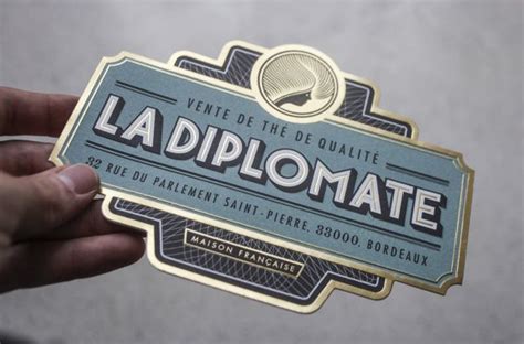 la diplomate  behance seal type vintage graphic design graphic design logo vintage