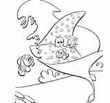 Coloring Stingray Pages Ray Printable Getcolorings Getdrawings sketch template