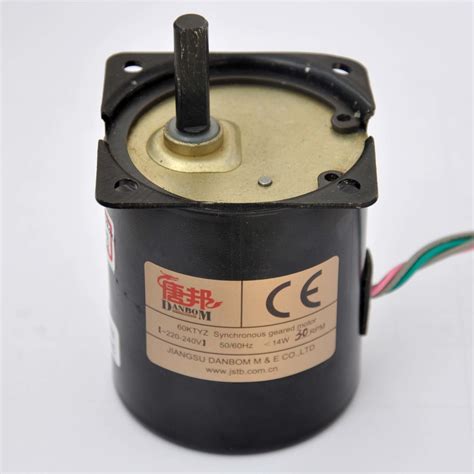 rpm high torque ac reversible synchronous reversible gear motor china synchronous gear