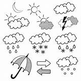 Weather Coloring Pages Kids Windy Symbols Sunny Drawing Stock Illustration Retirement Rain Printable Worksheet Getdrawings Spreadsheet Getcolorings Sheets Vector Cloudy sketch template