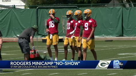 Aaron Rodgers Absent From Packers Minicamp Youtube