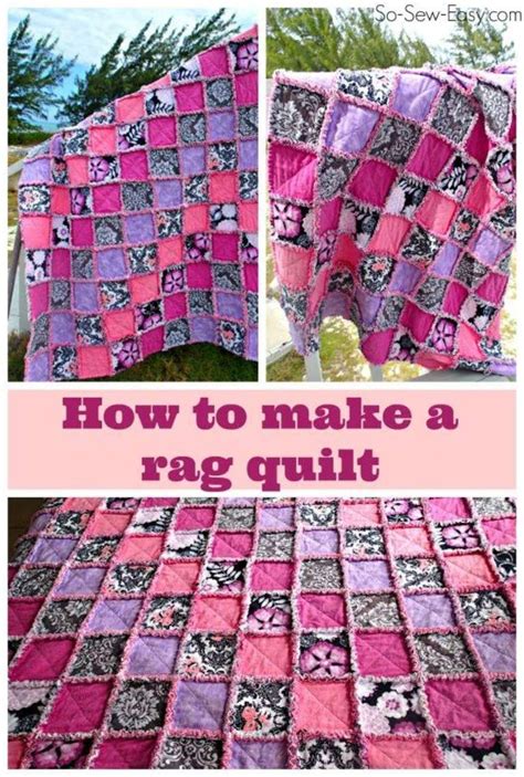 rag quilt share  craft flannel rag quilts rag